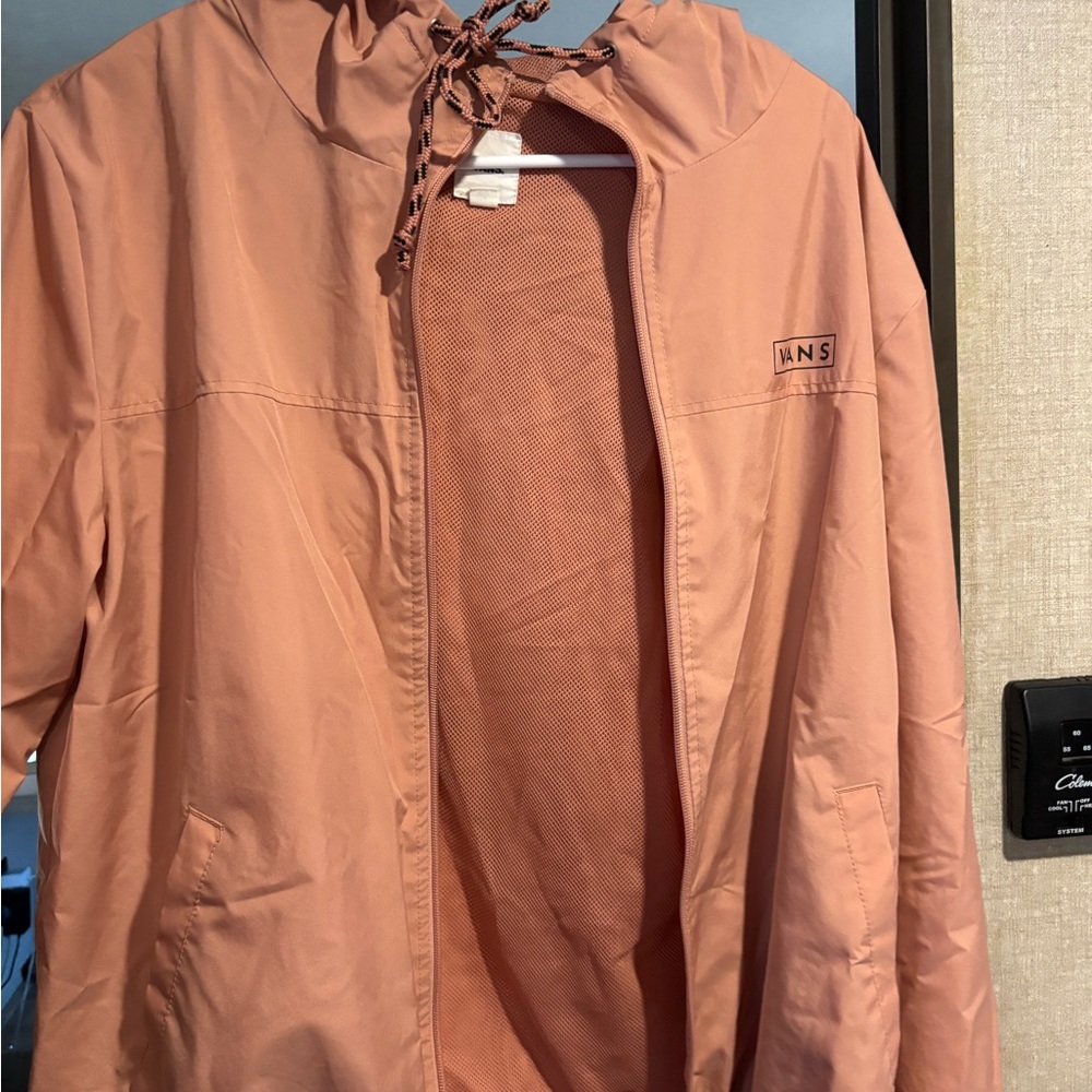 WNS Peach Hooded windbreaker